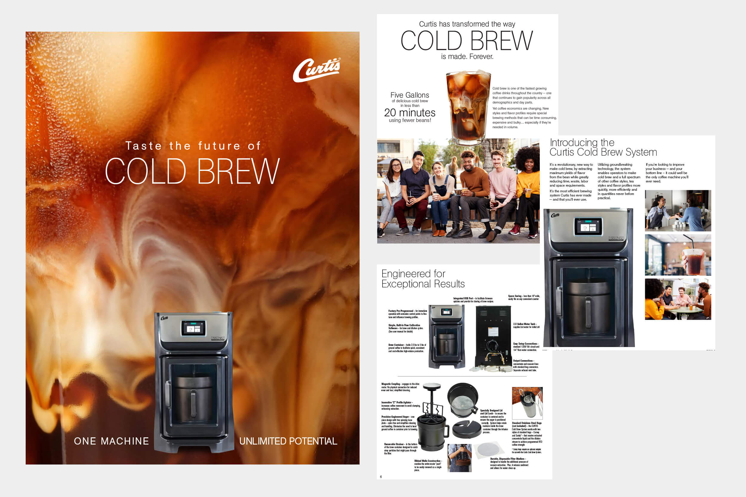 Curtis Cold Brew Brochure