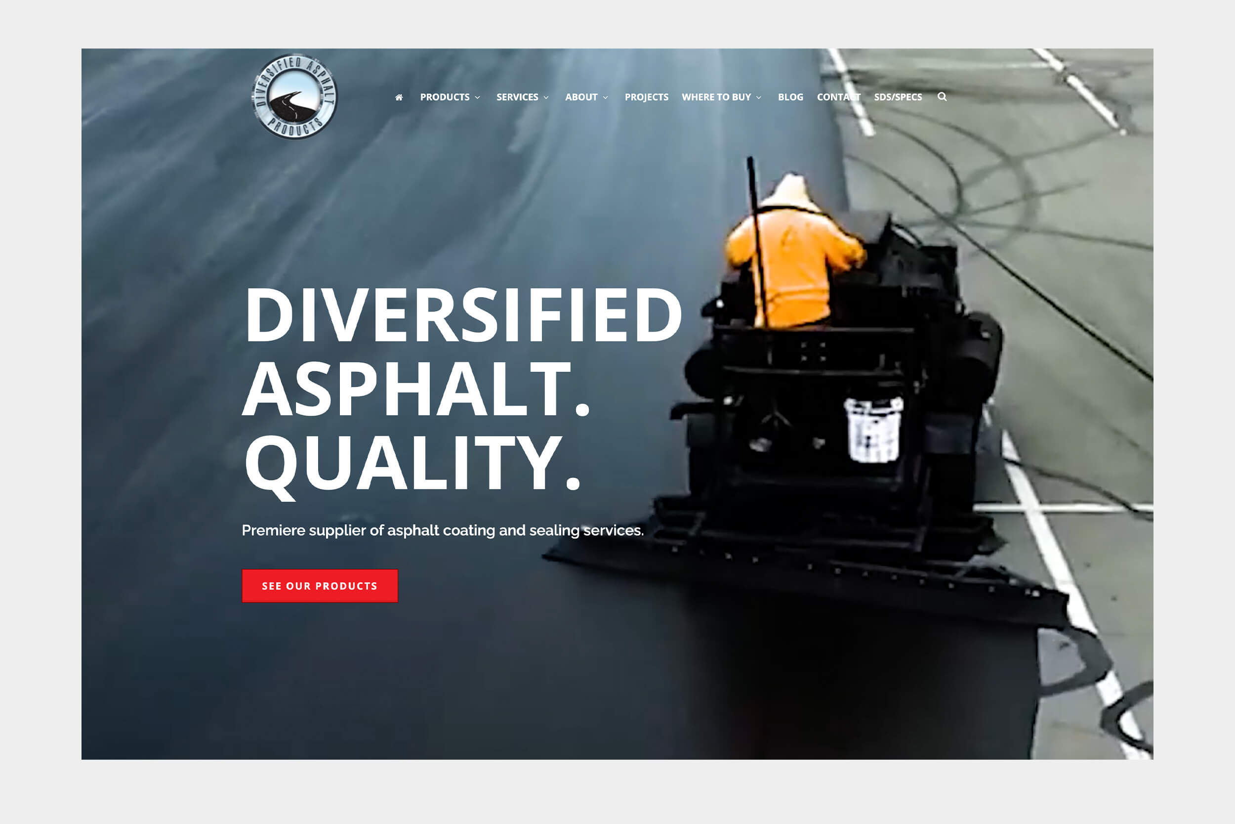 Diversified Asphalt Website